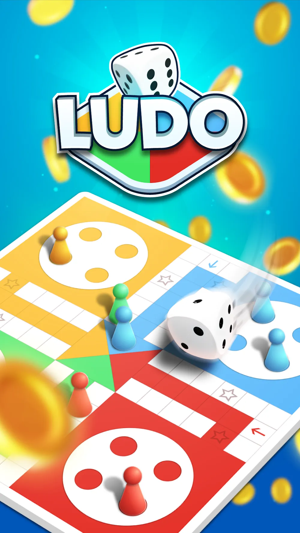 Segunda captura do Ludo durante uma partida a quatro